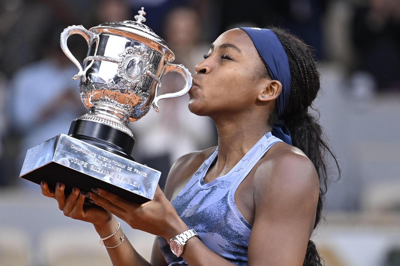 Coco Gauff, noua campioană de la Roland Garros. Foto: Profimedia