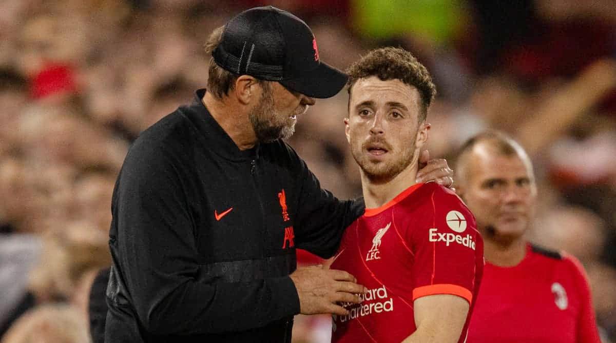 Jurgen Klopp Diogo Jota