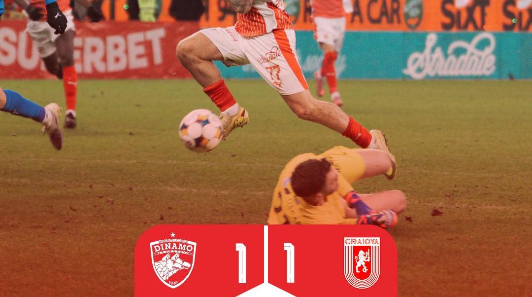 Dinamo – Craiova 1-1