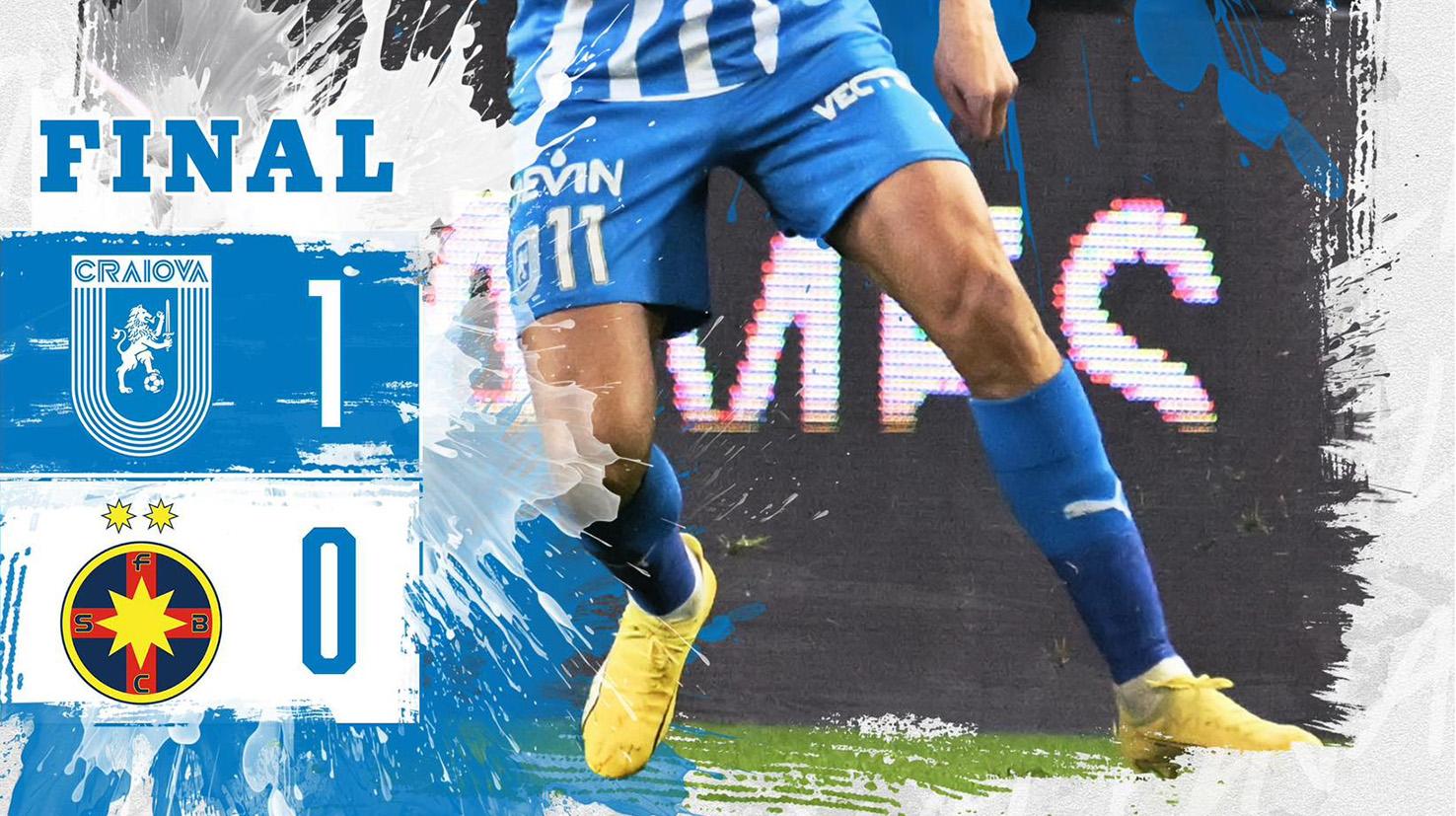 Universitatea Craiova – FCSB 1-0