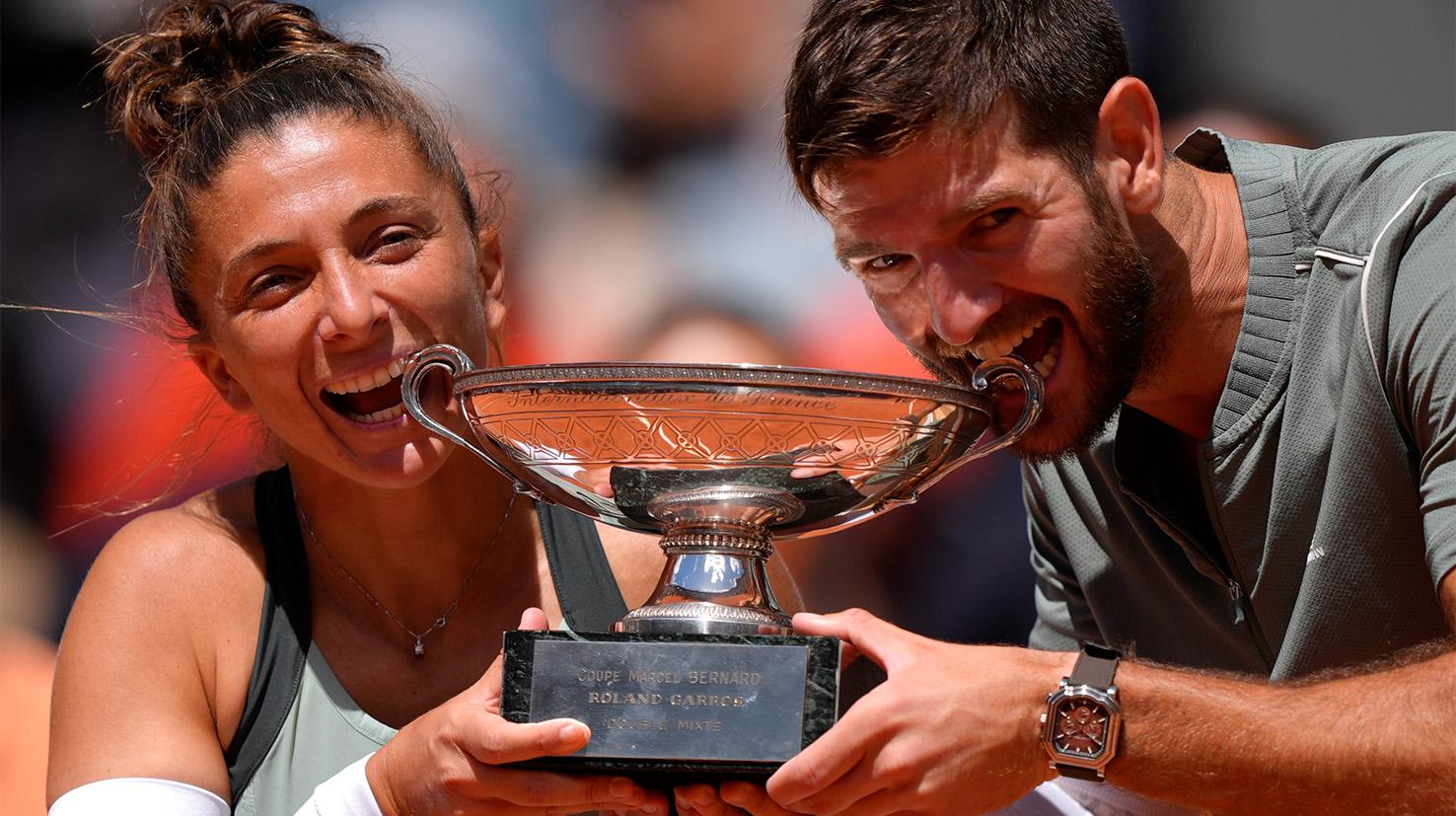 Sara Errani și Andrea Vavassori