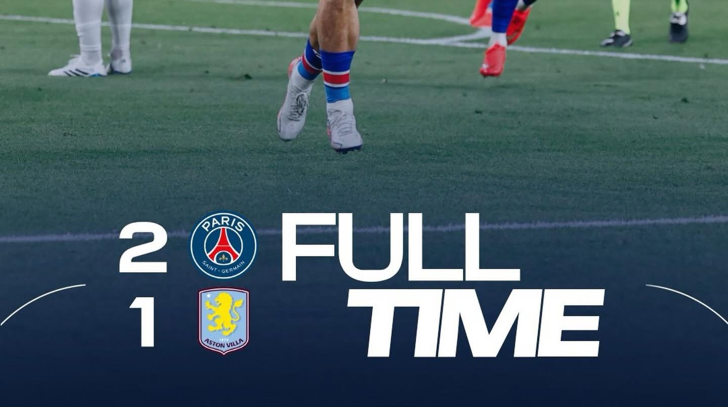 PSG – Aston Villa 2-1