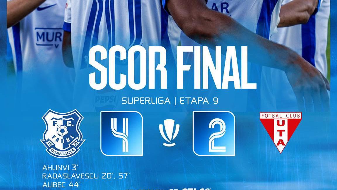 Farul – UTA 4-2