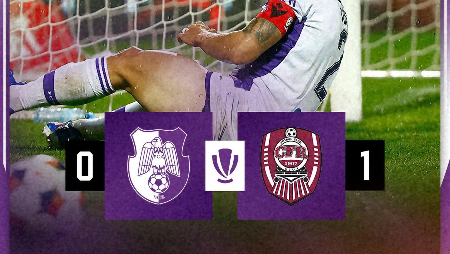 FC Argeș – CFR Cluj 0-1