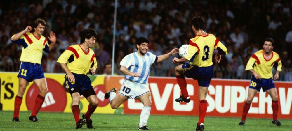 Argentina – România 1-1, CM Italia 1990, Diego Maradona