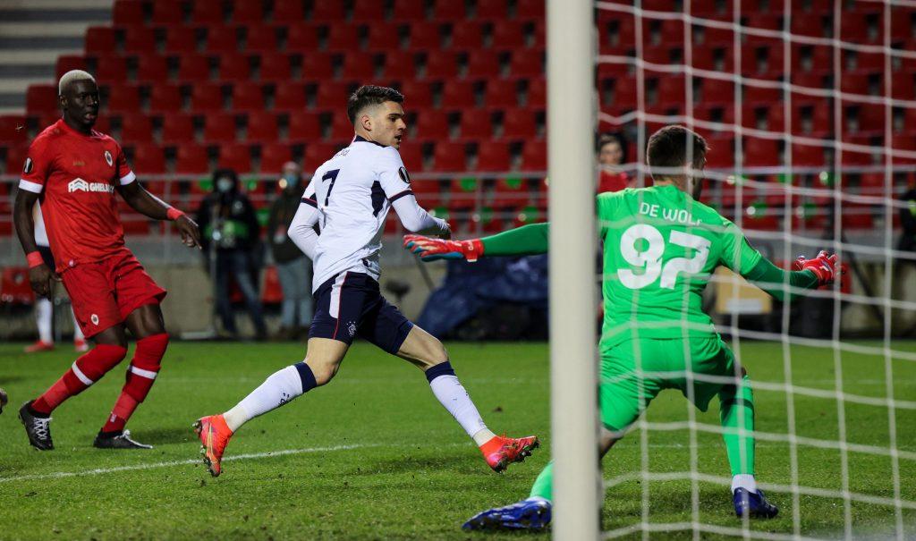 Royal Antwerp v Rangers, UEFA Europa League, Football, Bosuilstadion , Antwerp, Belgium – 18 Feb 2021