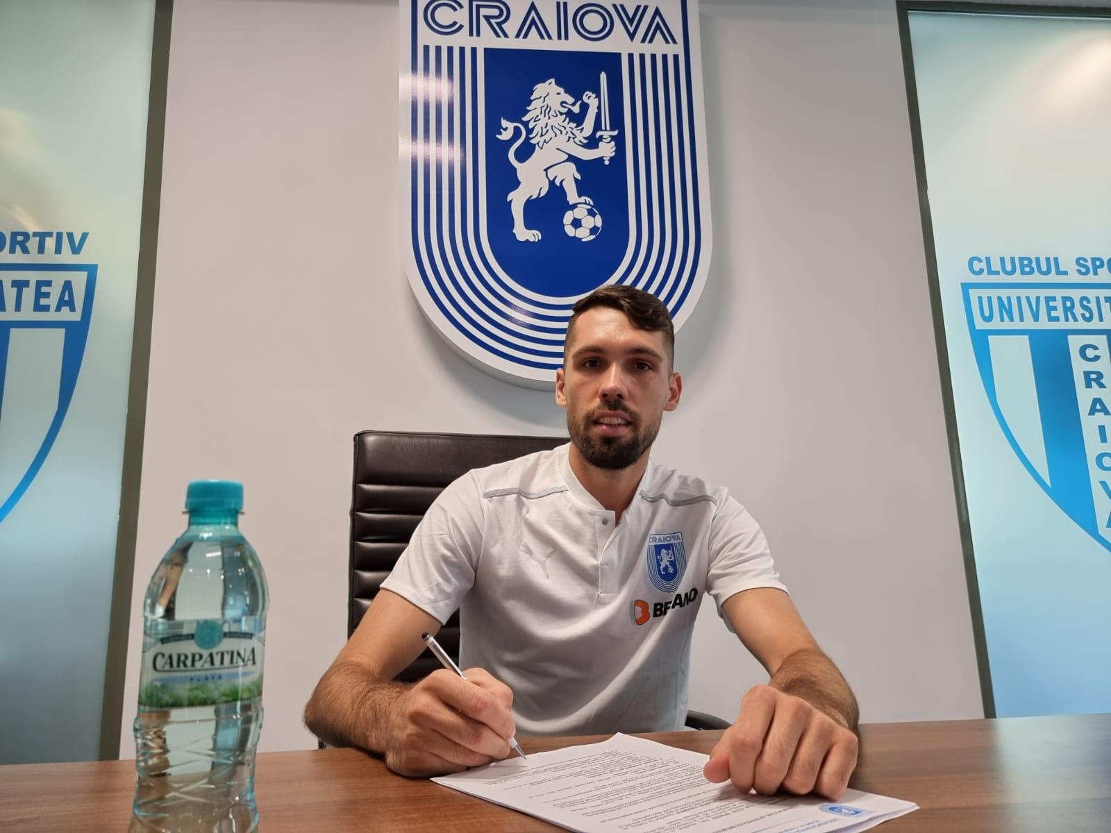 Valerică Găman, noul jucător de la CSU Craiova