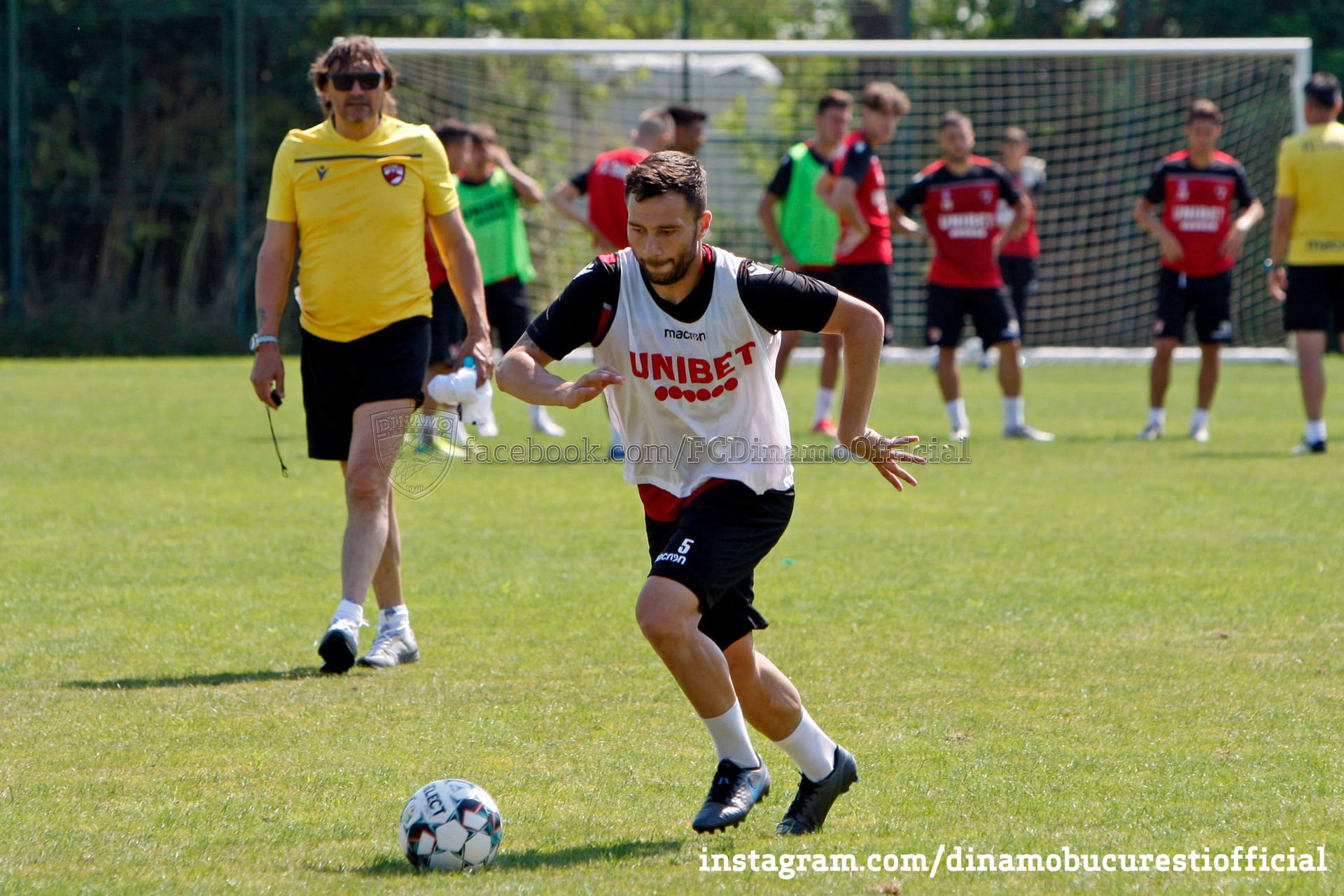 Dinamo – antrenamente, sursa foto: Dinamo/Facebook