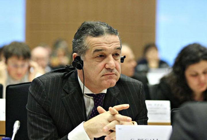 Gigi Becali, în Parlamentul European