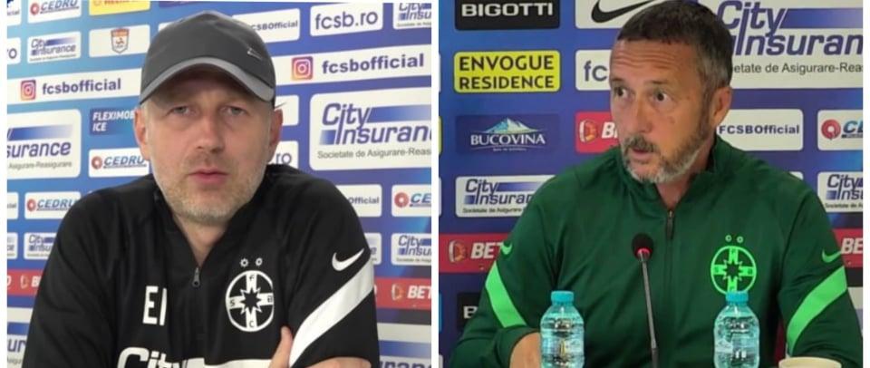 Edi Iordănescu și Mihai Stoica