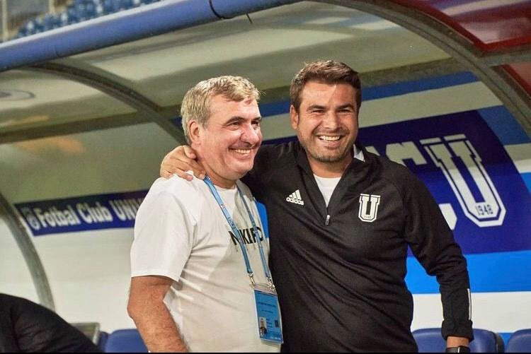 Gică Hagi și Adi Mutu