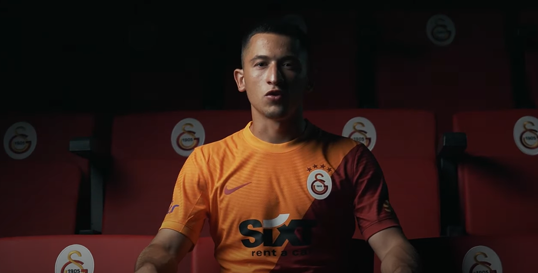 Olimpiu Moruțan, sursa foto: Galatasaray/Youtube