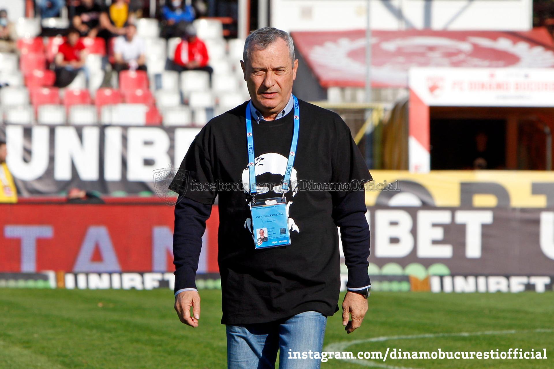 Mircea Rednic la Dinamo