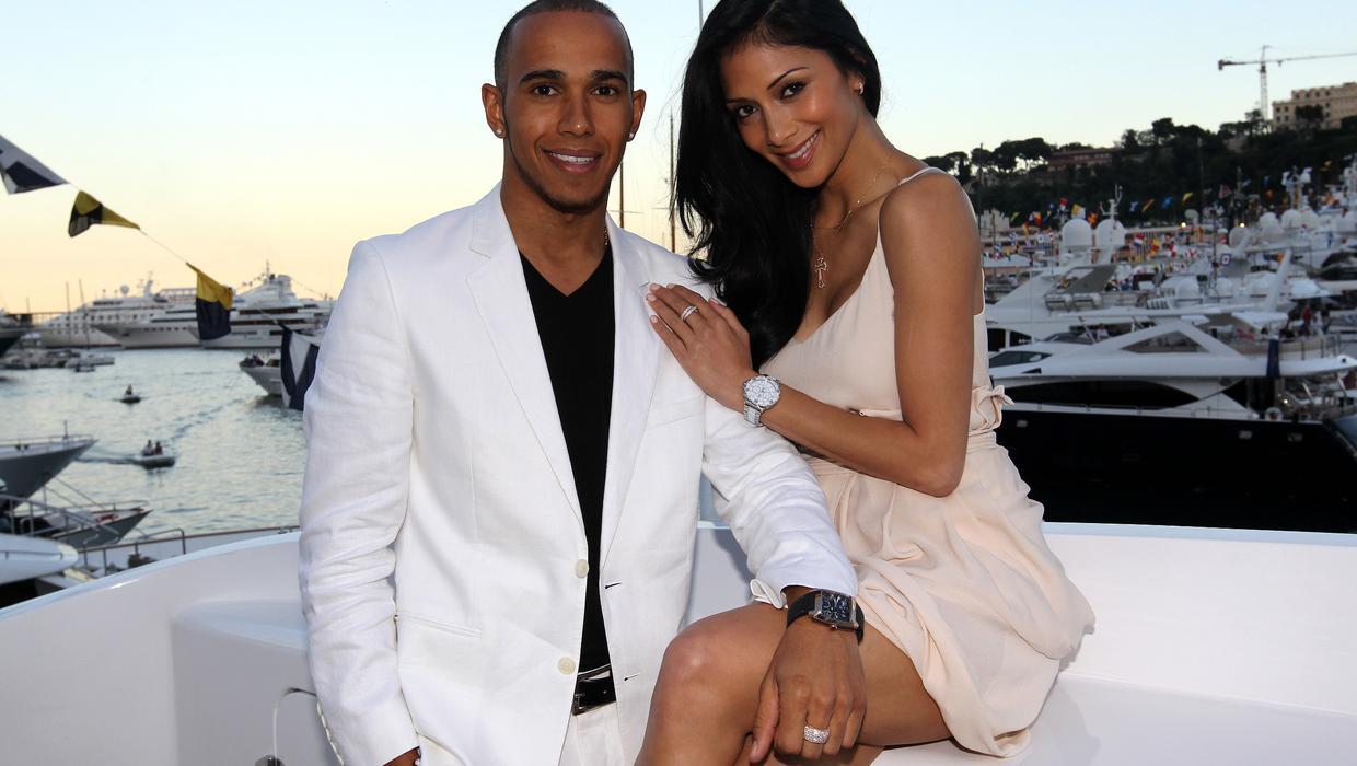 Nicole Scherzinger și Lewis Hamilton, pe remea când formau un cuplu