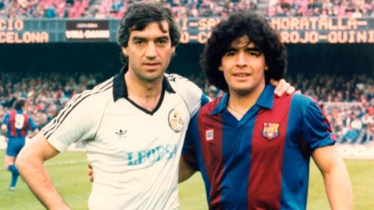Enrique Miguel și Diego Maradona