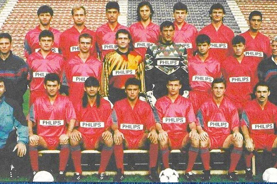 Ionuț Pârvu în echipa Stelei din anii `90