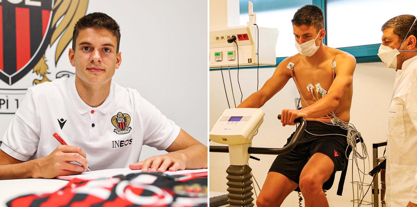 Rareș Ilie a semnat contractul cu Nice, după ce a efectuat vizita medicală la echipa franceză