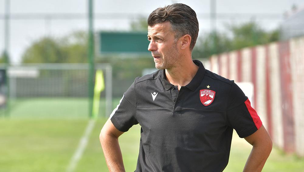 Ovidiu Burcă a fost prezentat drept noul antrenor al lui Dinamo pe 21 iulie