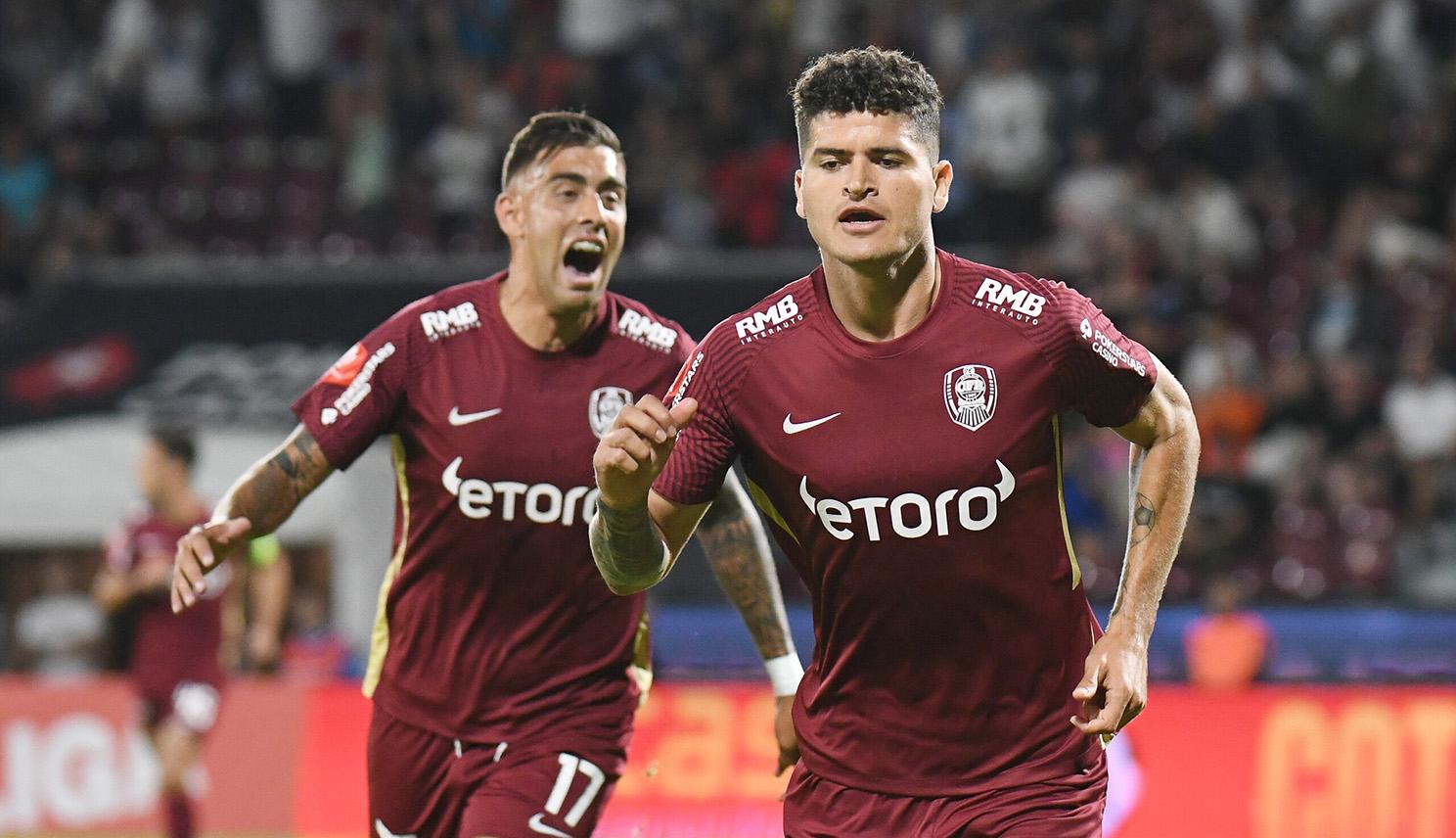Yuri Matias a înscris unicul gol al meciului CFR Cluj – Rapid