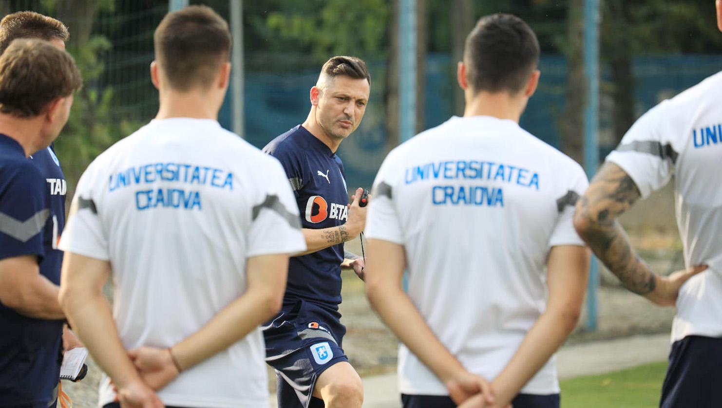 Mirel Rădoi nu are nicio șansă să califice Universitatea Craiova în play-off-ul Conference League, este convins nașul aceastuia, Gigi Becali