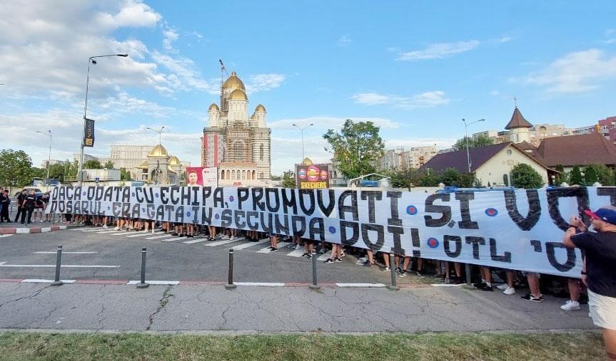Protestul suporterilor CSA Steaua a fost devansat, deoarece fusese anunțat pentru 9 august