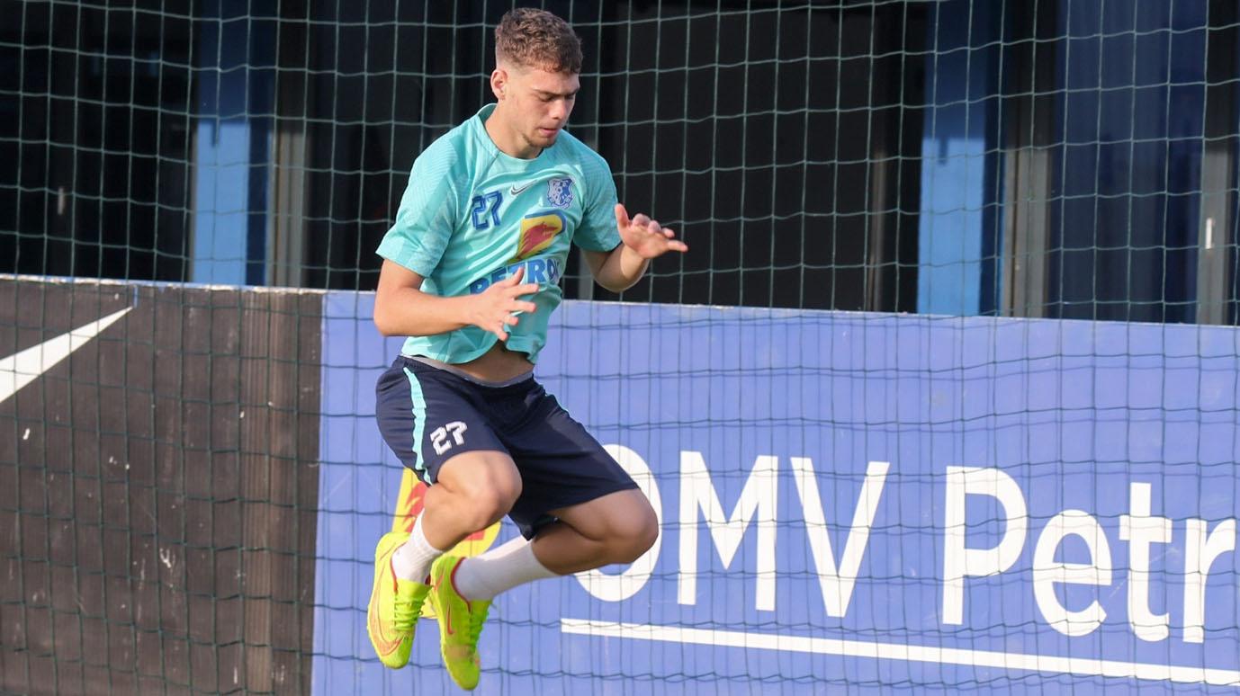 Andrei Borza a debutat la Farul pe 1 mai 2022, în meciul din deplasare cu CFR Cluj, care a contat pentru etapa a 7-a a play-off-ului