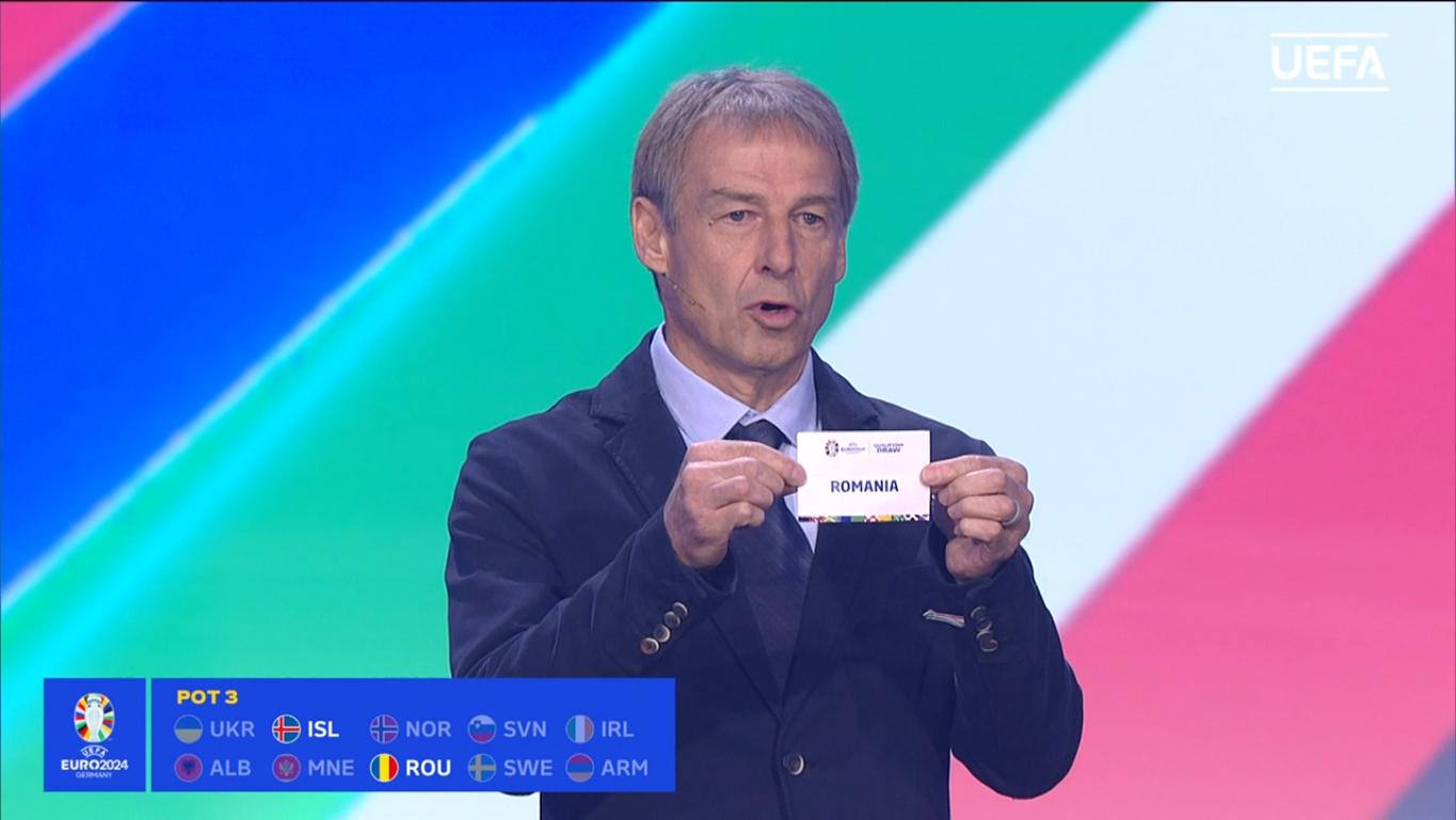 Tragerea la sorți a grupelor pentru preliminariile EURO 2024