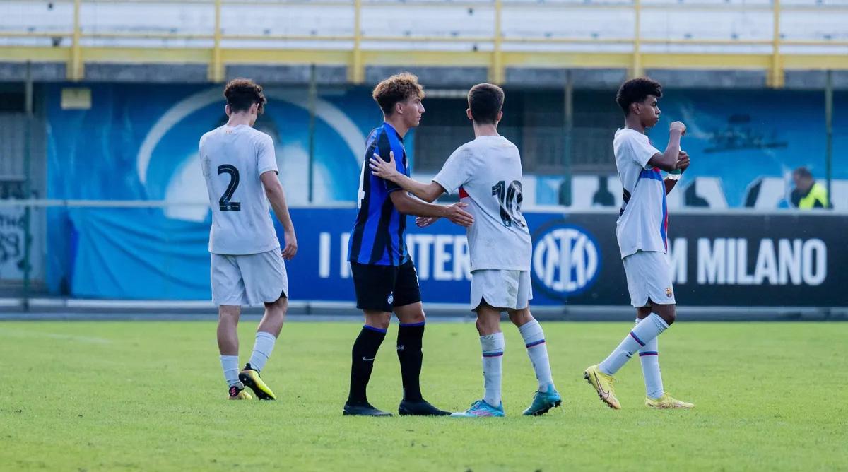 Inter Milano a ajuns și în sezonul trecut în play-off-ul pentru optimile Youth Leaguie, fiind eliminată de Zilina, în manșă unică (1-3)