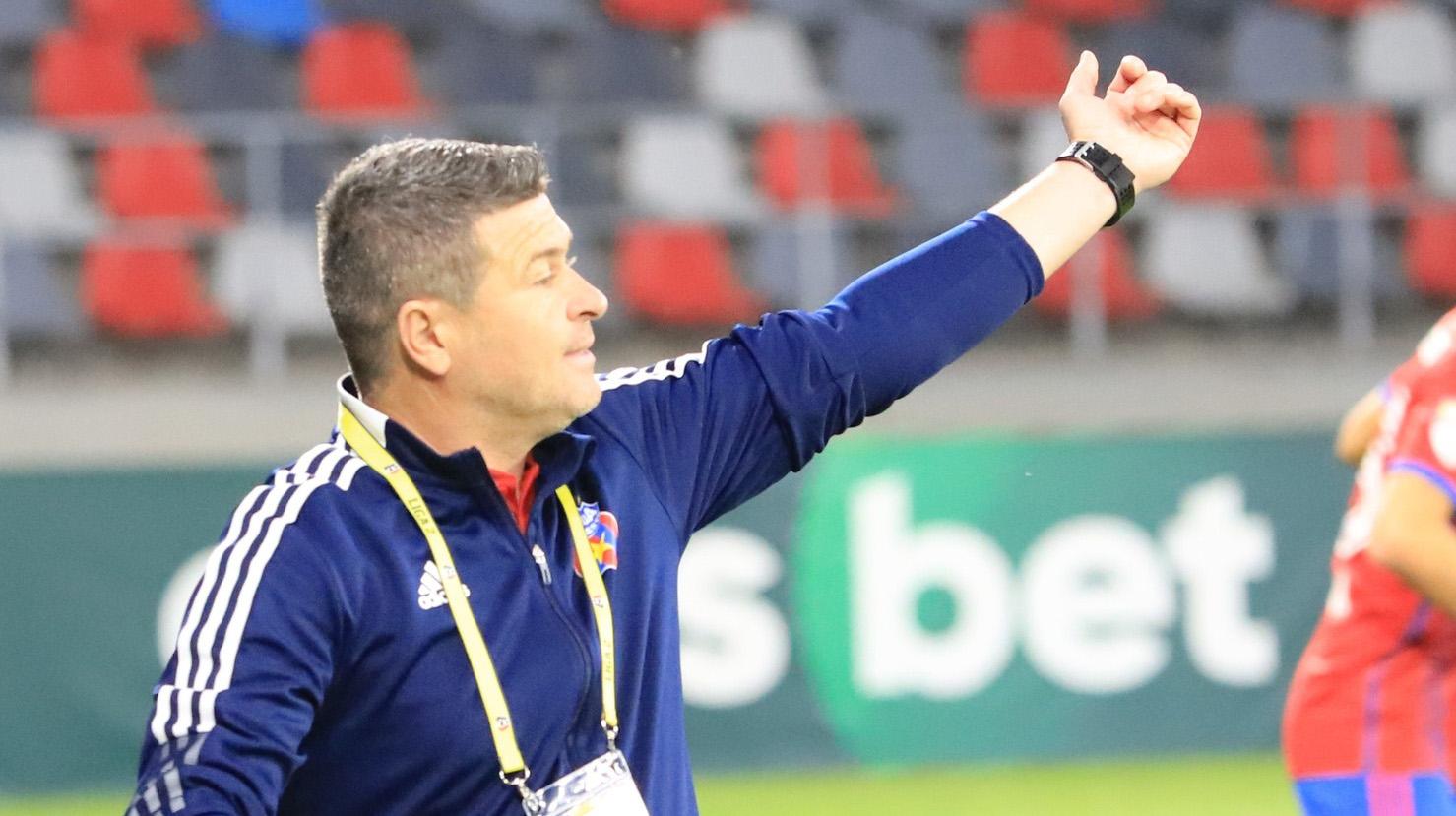 Daniel Oprița este deranjat de faptul că elevii lui au fost dominați în prima repriză a meciului cu Unirea Dej