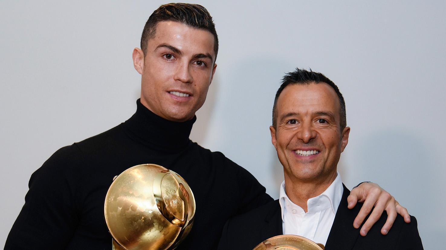 Cristiano Ronaldo și Jorge Mendes