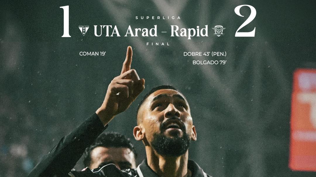 UTA – Rapid 1-2