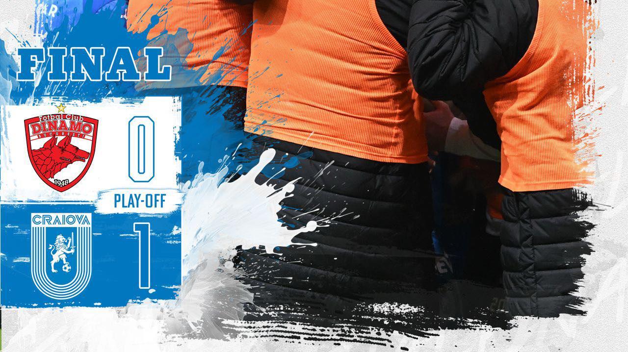 Dinamo – Universitatea Craiova 0-1