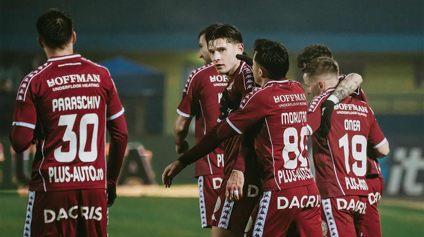 Unirea Slobozia – Rapid 1-2 (Foto: Superliga)