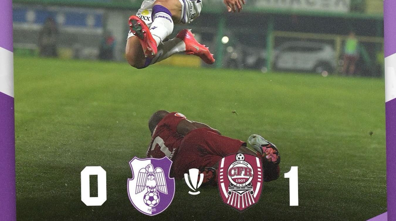 FC Argeș – CFR Cluj 0-1