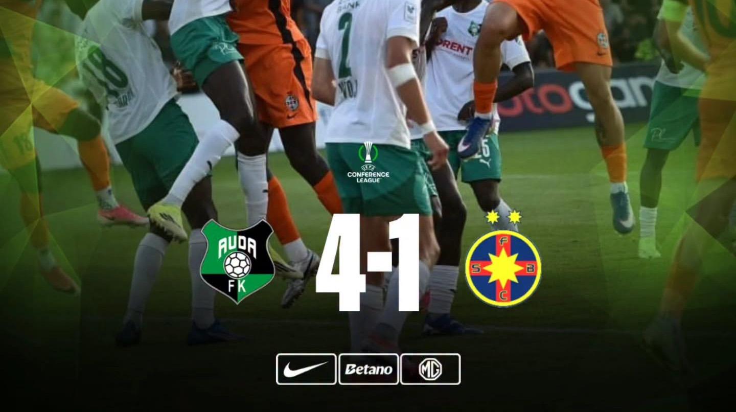 Auda – FCSB 4-1