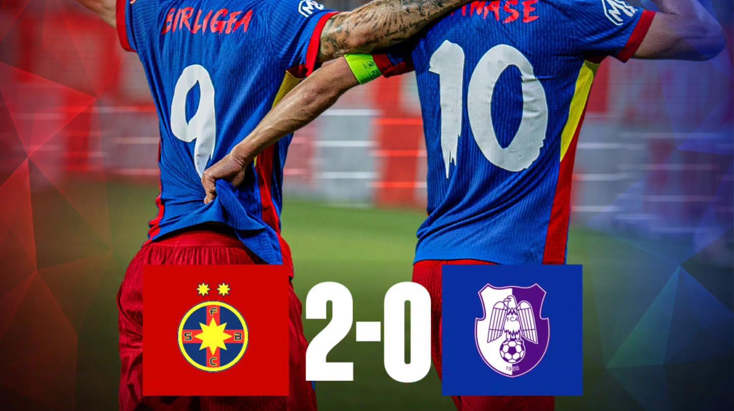 FCSB – FC Argeș 2-0