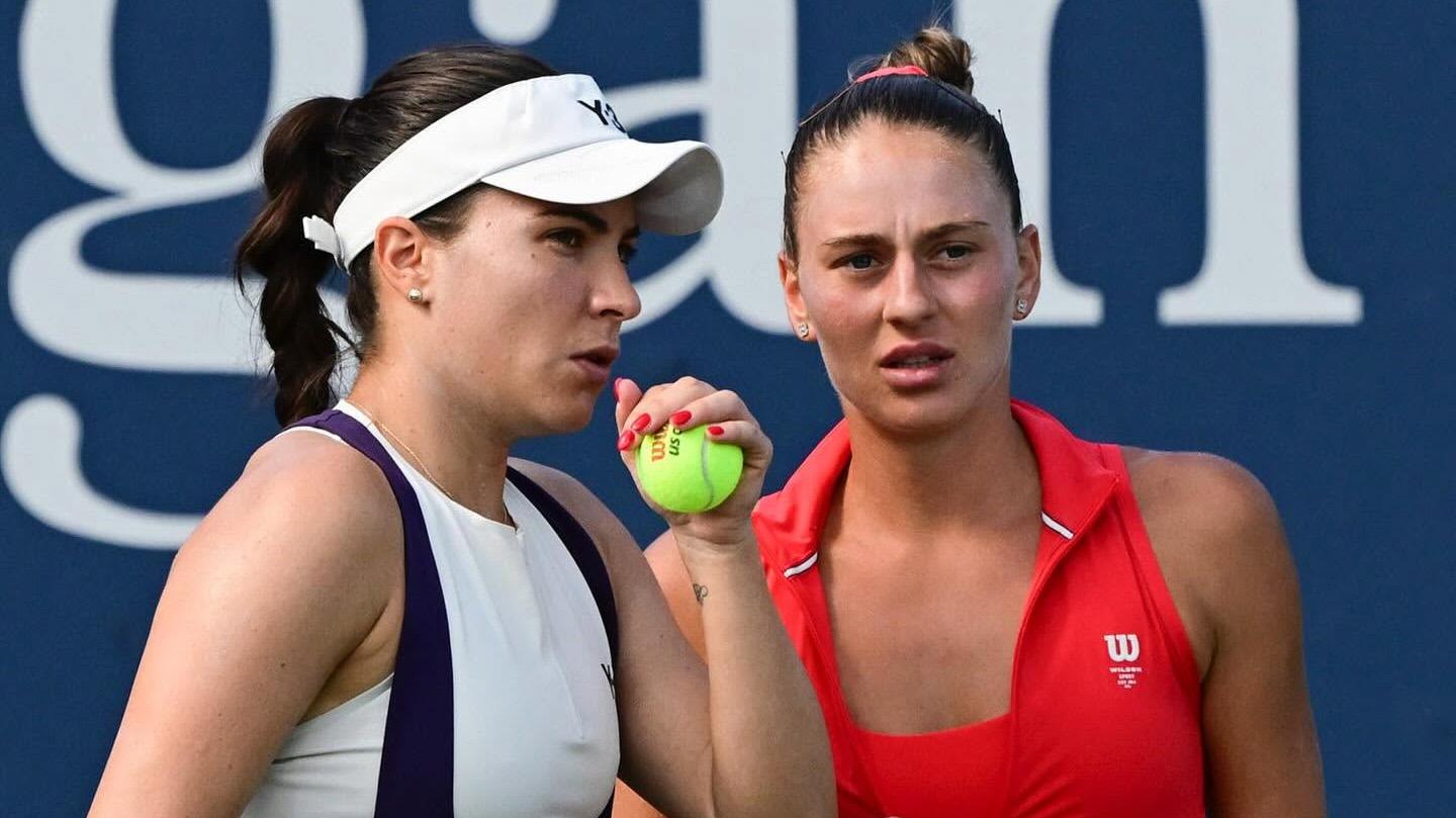 Gabriela Ruse și Marta Kostyuk