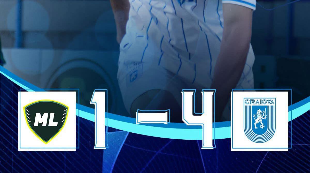 ML Vitebsk – Universitatea Craiova 1-4