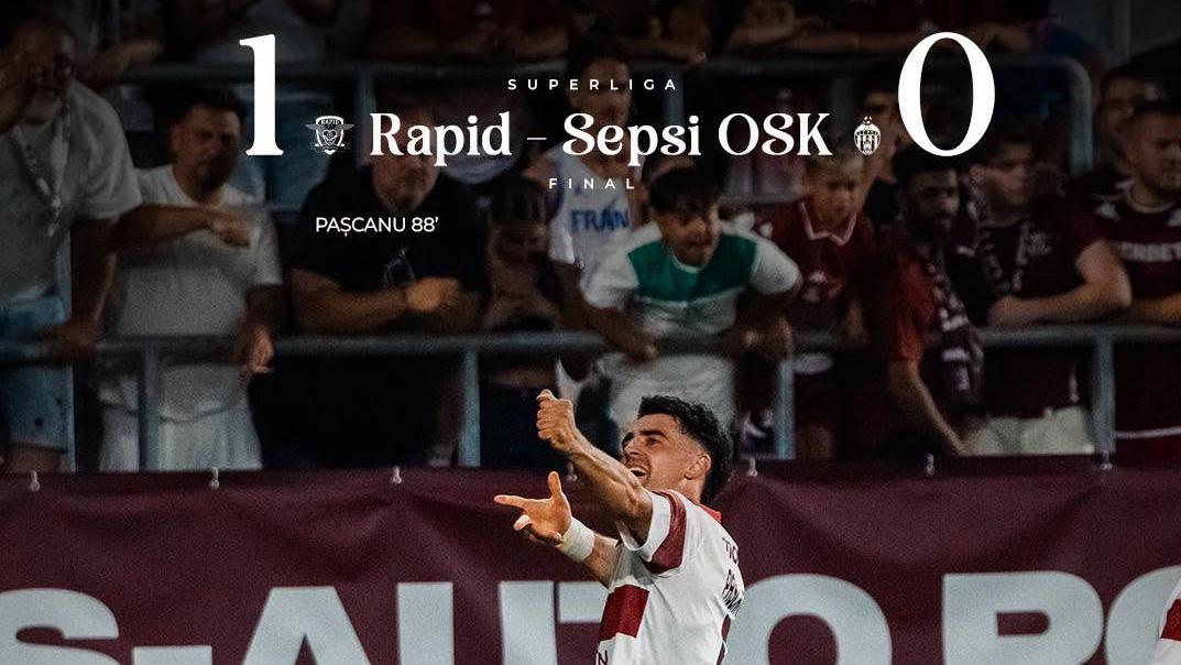 Rapid – Sepsi 1-0
