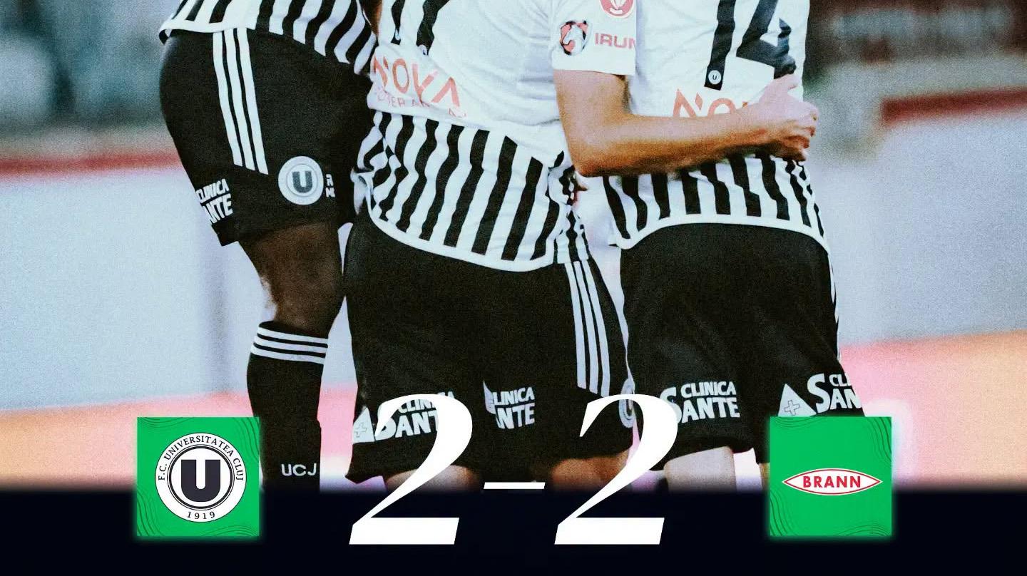 U Cluj – Brann 2-2