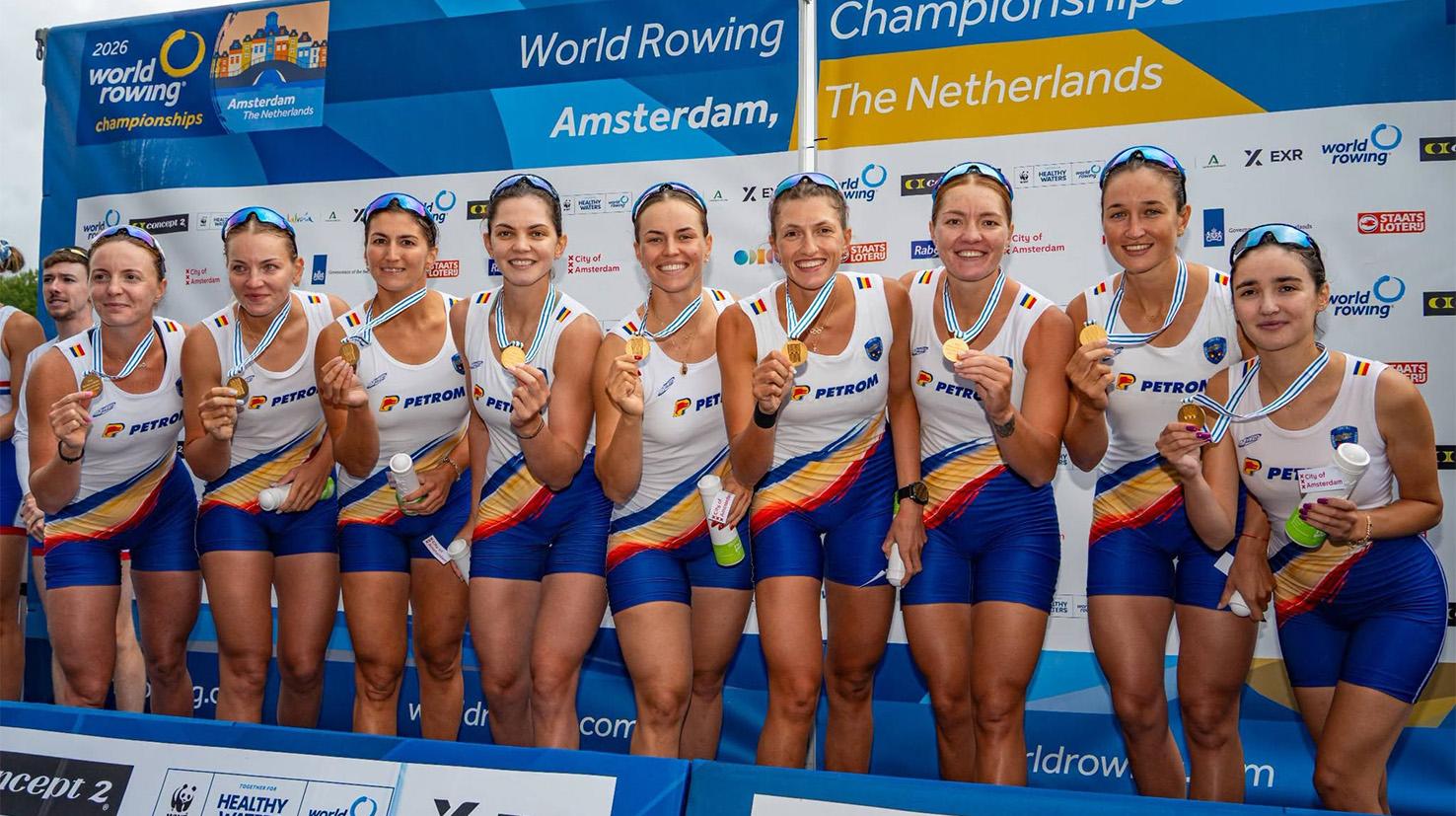 Canotaj 8+1 feminin România