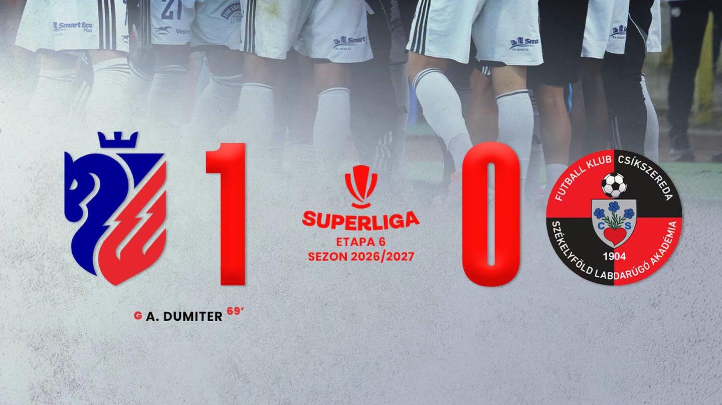 FC Botoșani – FK Csikszereda 1-0