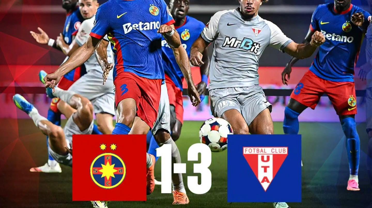 FCSB – UTA 1-3