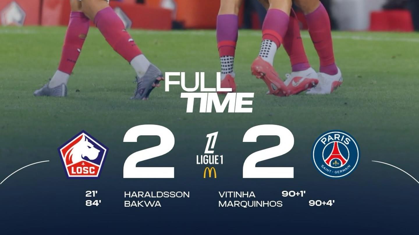 Lille – PSG 2-2