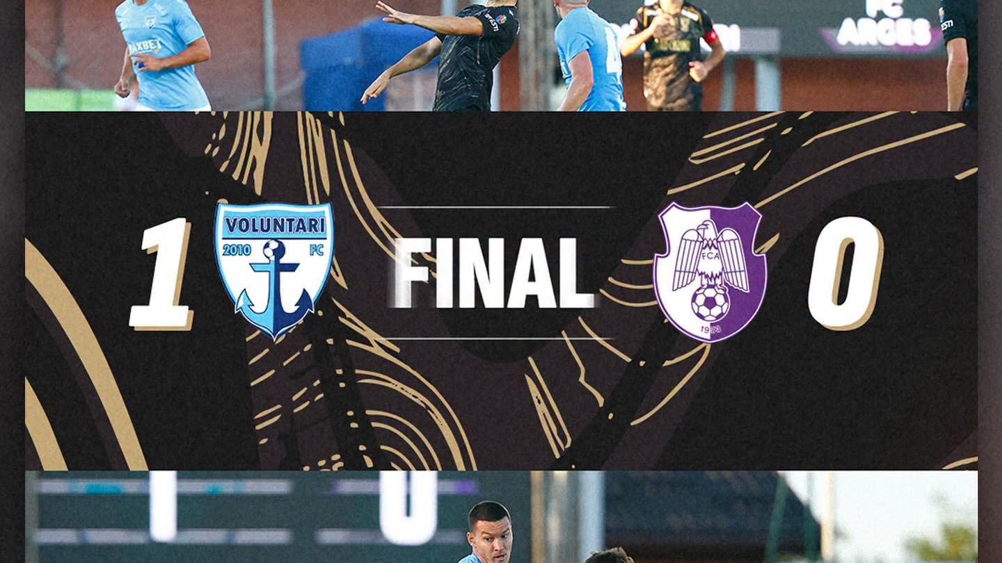 FC Voluntari – FC Argeş 1-0