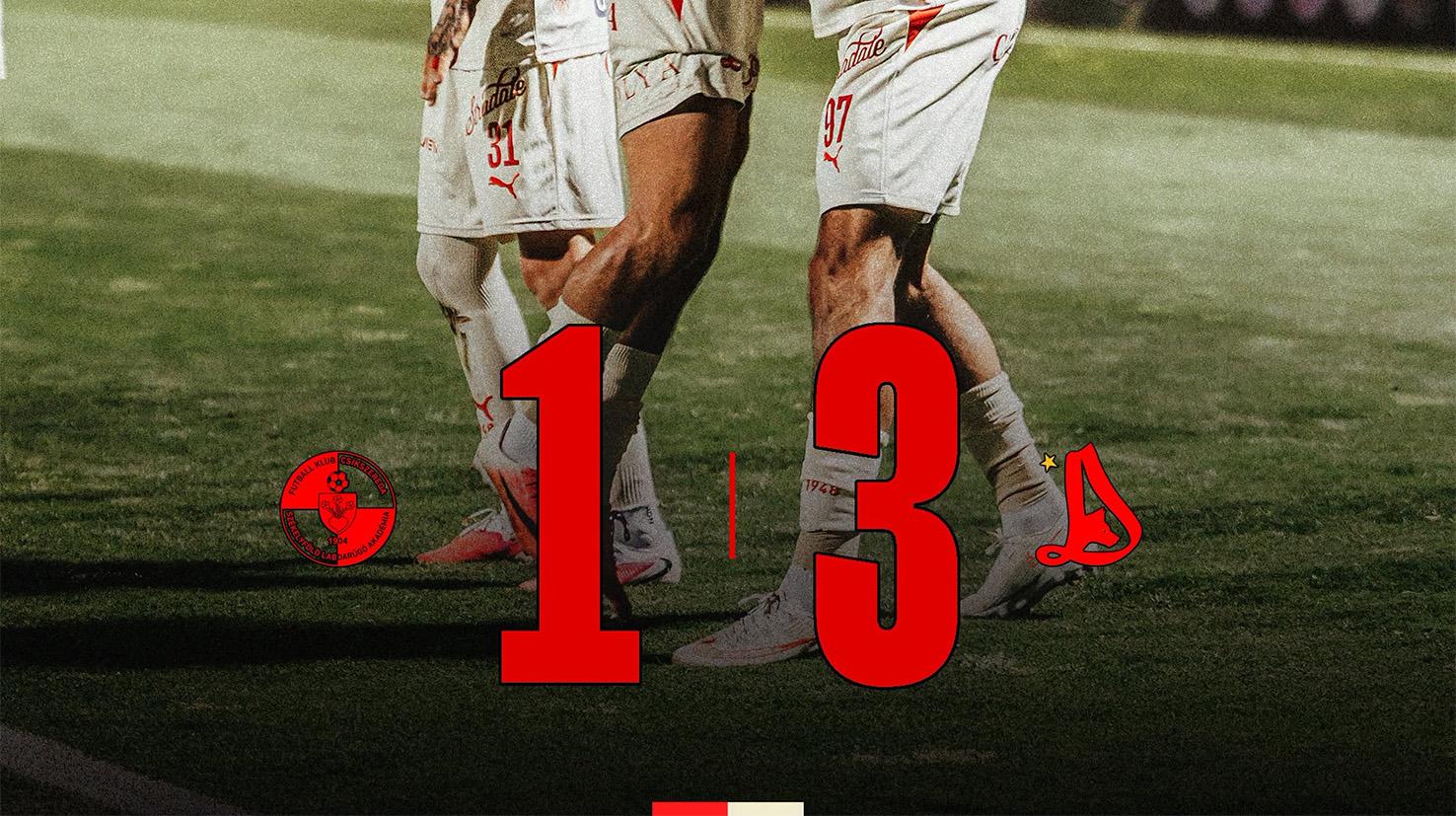 FK Csikszereda – Dinamo 1-3