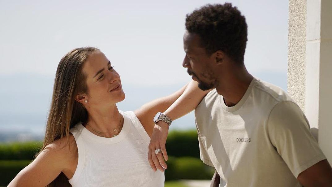 Elina Svitolina Gael Monfils