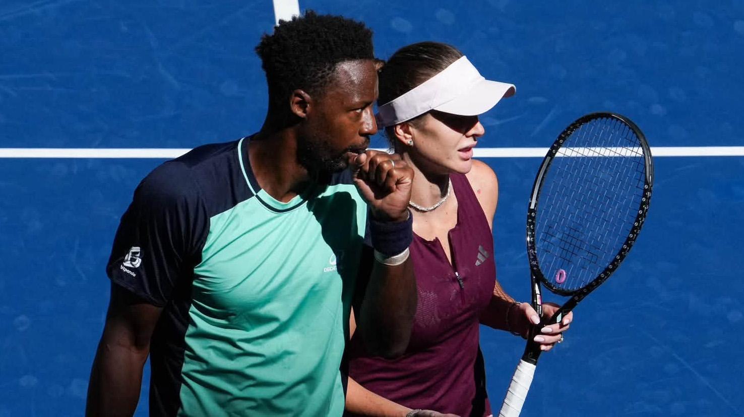 Gael Monfils Elina Svitolina