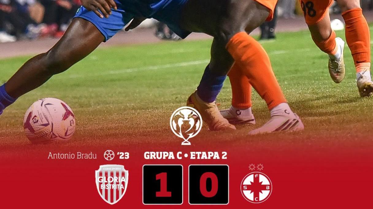 Gloria Bistrița – FCSB 1-0