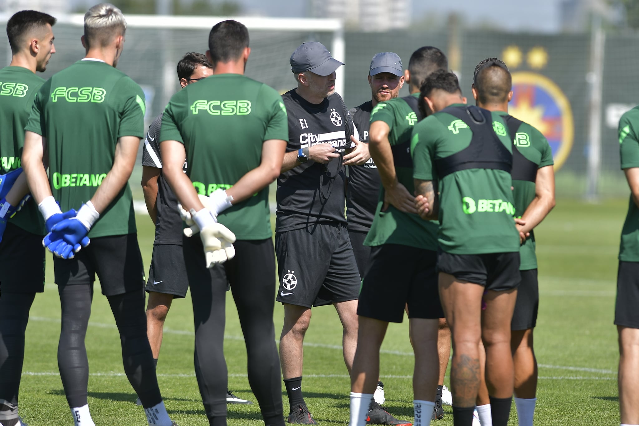 Edi Iordănescu, la antrenamentul lui FCSB